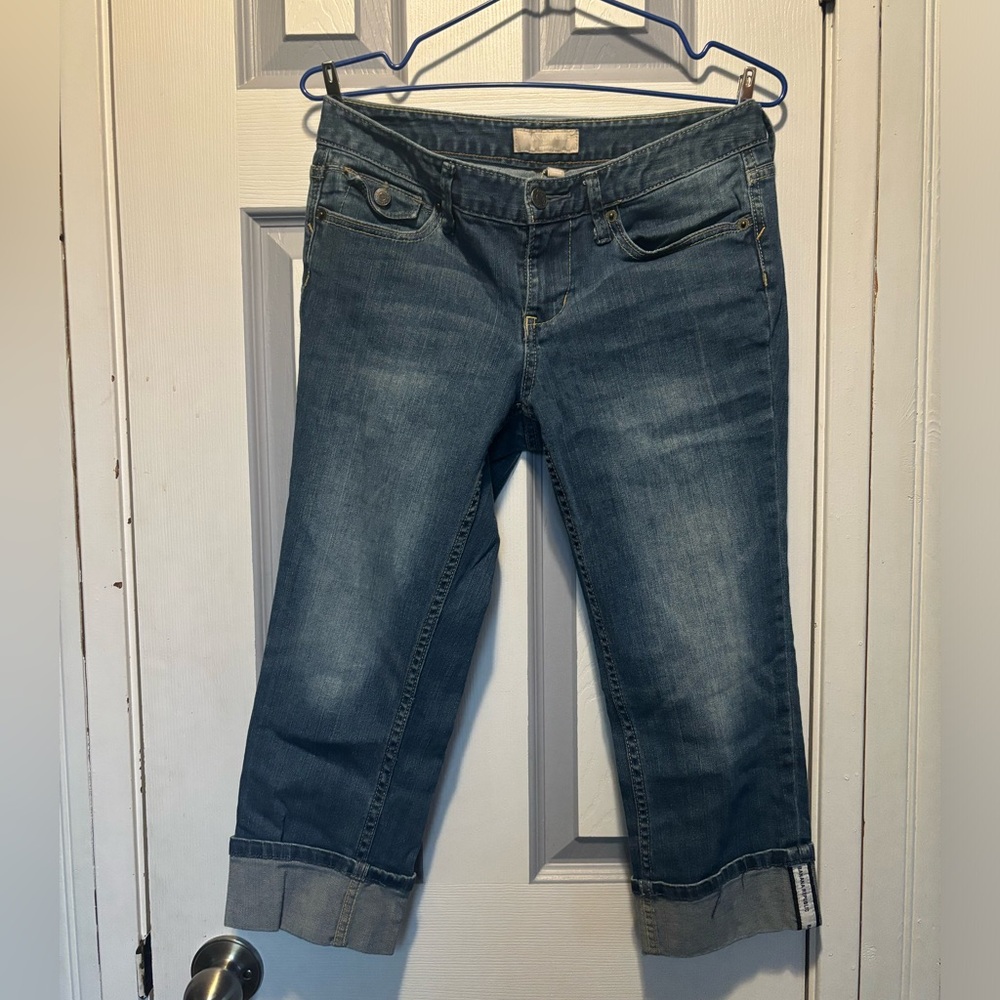 Banana Republic Blue Capris Jeans
